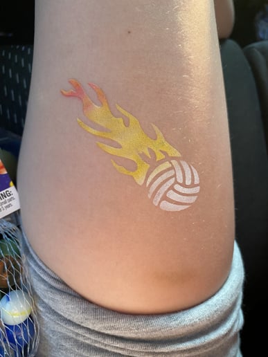 Gallery photo 3 of Inkalumpa Temporary Airbrush Tattoos