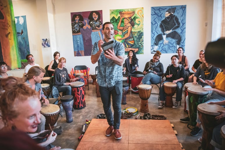 Gallery photo 2 of Interactive Drumming