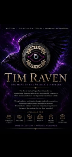Gallery photo 3 of Tim Raven - Mentalism and Magic