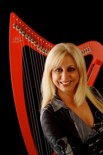 Gallery photo 2 of International Harpist Shirley Dominguez