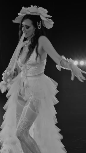 Gallery photo 4 of Intricate Fluid Arm Burlesque Performer