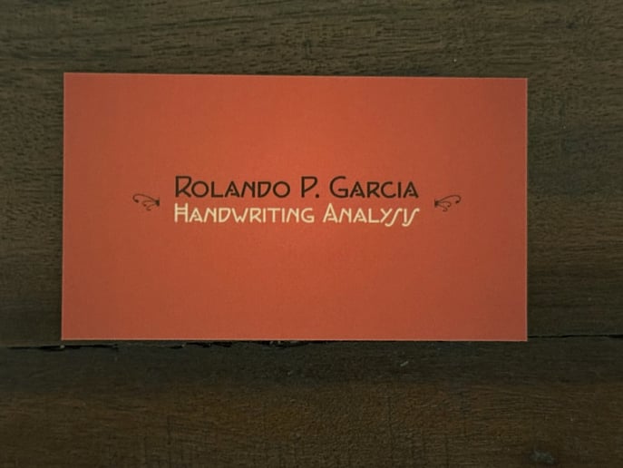 Gallery photo 1 of Intuitive Handwriting Analyst