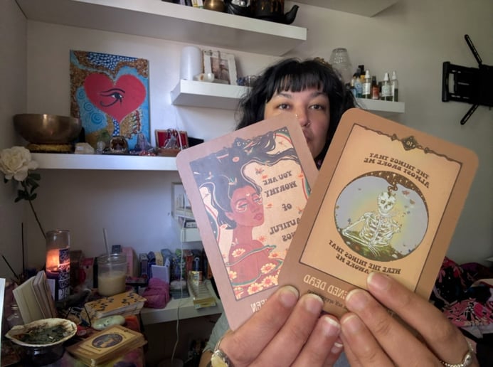 Gallery photo 3 of Intuitive Tarot with the Afghan Mystic