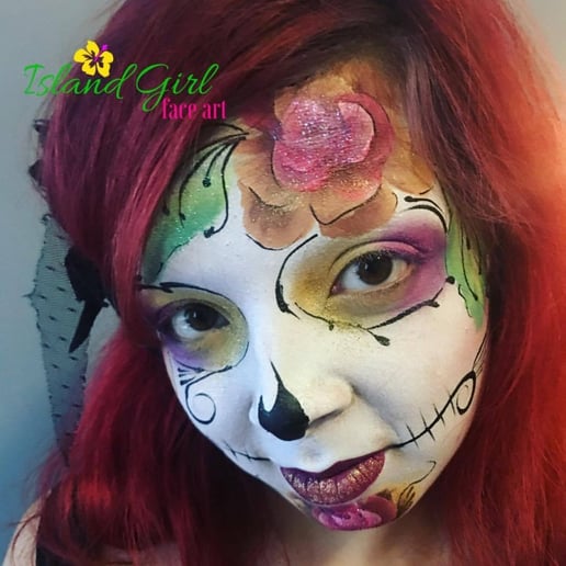 Gallery photo 3 of Island Girl Face Art