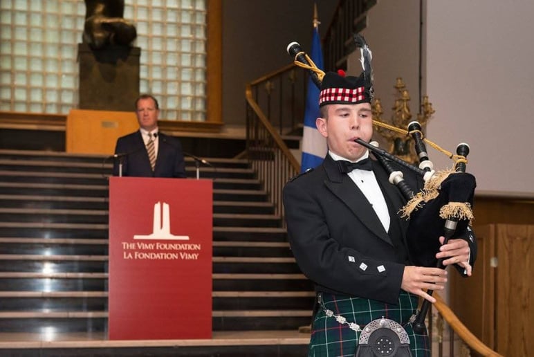 Gallery photo 3 of Issac Woods-Hudson, Bagpiping Services