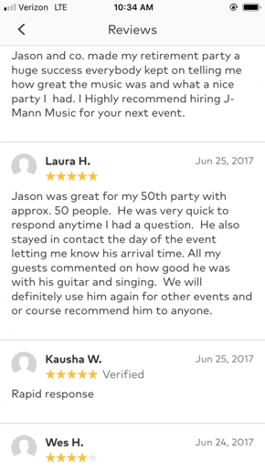 Gallery photo 10 of J-Mann Music