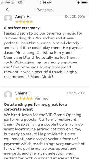 Gallery photo 12 of J-Mann Music