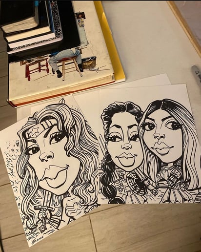 Gallery photo 7 of J. R. Caricatures