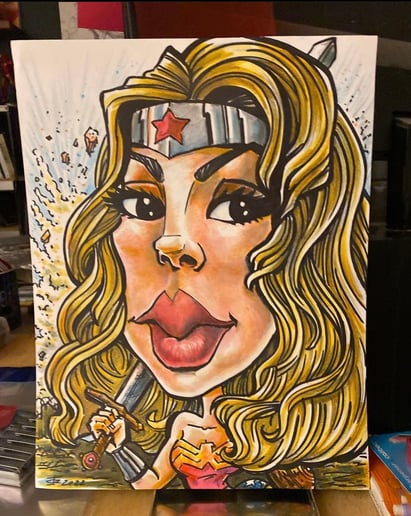 Gallery photo 8 of J. R. Caricatures