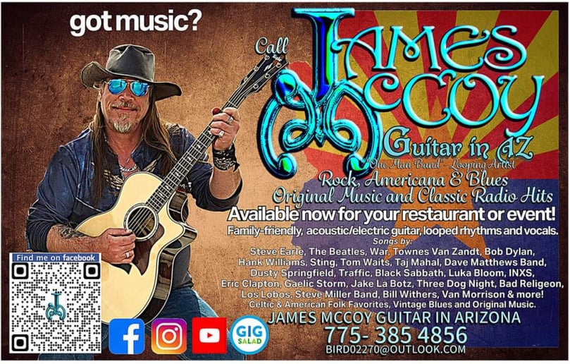 Gallery photo 10 of James McCoy Guitar in Arizona