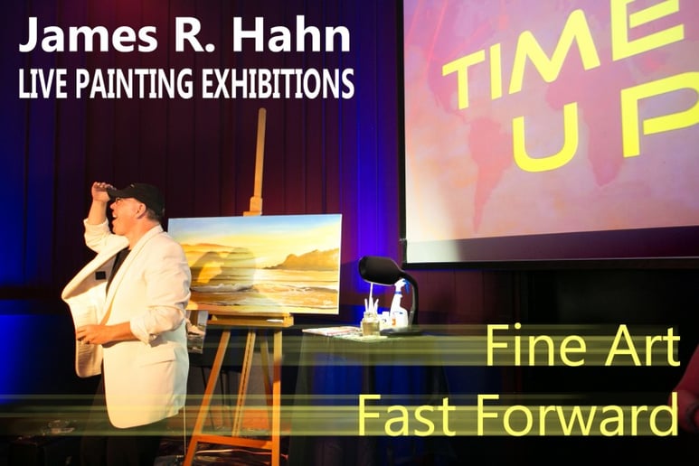 Gallery photo 6 of James R. Hahn "Live Painting Exhibitions"