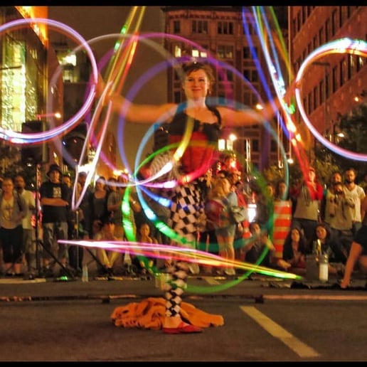 Gallery photo 9 of Jamye La Luna* Hula hoop artist