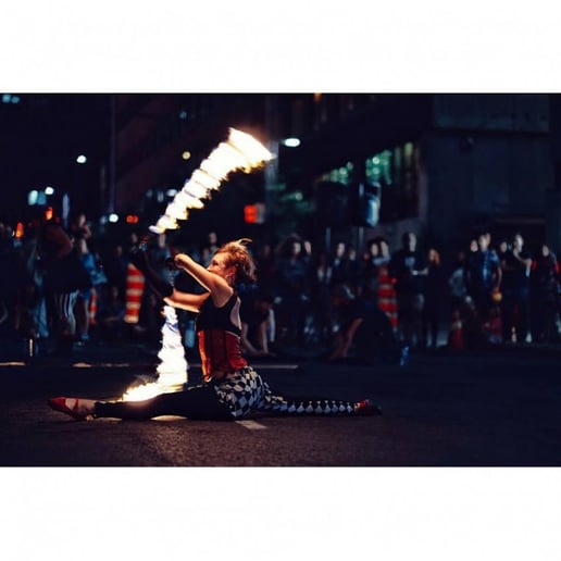 Gallery photo 7 of Jamye La Luna* Hula hoop artist