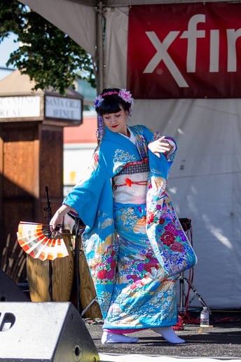 Gallery photo 8 of Japanese Dancer in Kimono — Traditional Nihon Buyō for Bay Area Events