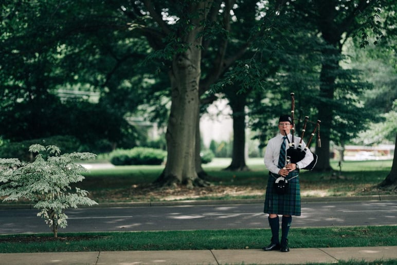 Gallery photo 3 of Jared Mays Bagpiping