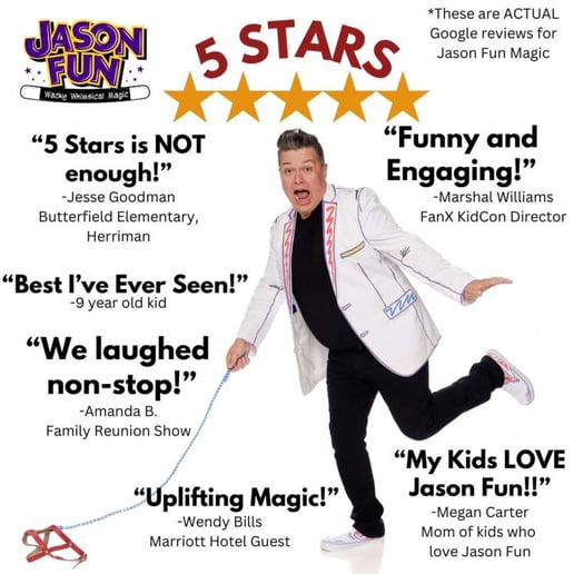 Gallery photo 3 of Jason Fun, Utah's Funnest Magician!
