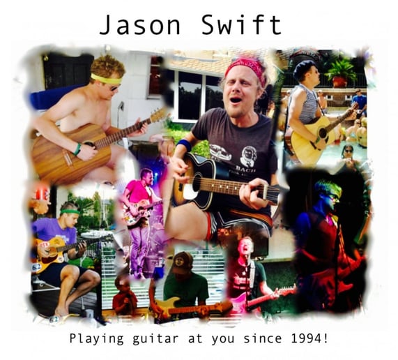 Gallery photo 1 of Jason Swift -Playing guitar@U since 1994