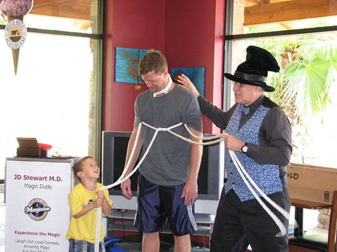 Gallery photo 1 of JD Stewart Magician Extraordinaire