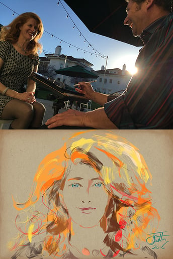 Gallery photo 1 of Jeremy Sutton Live Event Painting