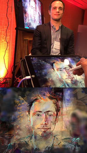 Gallery photo 4 of Jeremy Sutton Live Event Painting