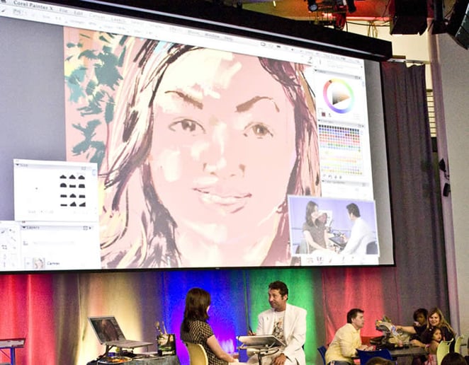 Gallery photo 6 of Jeremy Sutton Live Event Painting