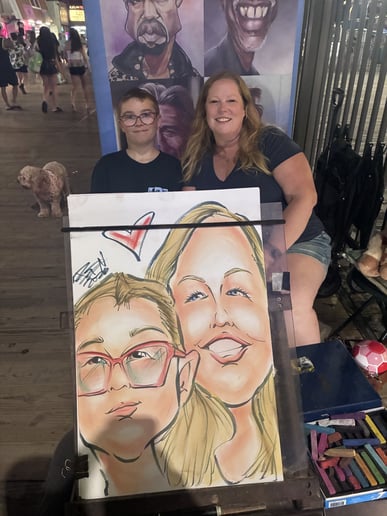 Gallery photo 3 of Jersey Shore Caricatures