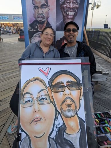 Gallery photo 6 of Jersey Shore Caricatures