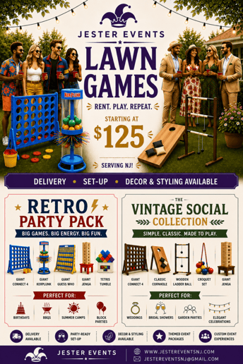Gallery photo 9 of Jester Events NJ - Yard Game Rentals