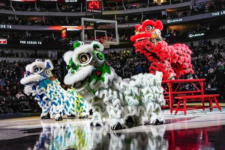 Gallery photo 2 of Jiu Long Lion Dance Troupe