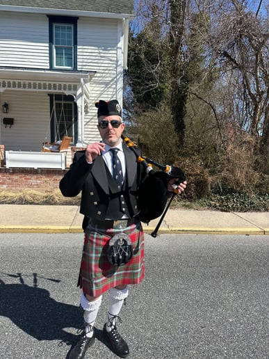 Gallery photo 4 of Joe Murphy Bagpiping