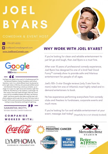 Gallery photo 5 of Joel Byars - Clean Comedy