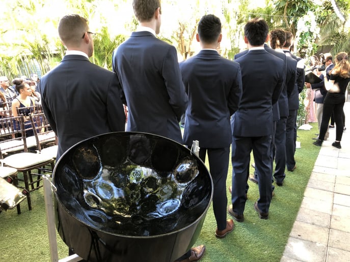 Gallery photo 5 of Jon Sebastian Steel Drum Entertainment