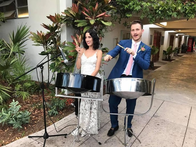 Gallery photo 9 of Jon Sebastian Steel Drum Entertainment