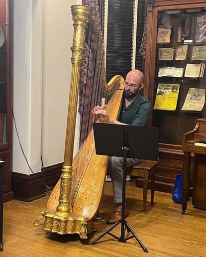 Gallery photo 4 of Josh Haudenschield, Harpist