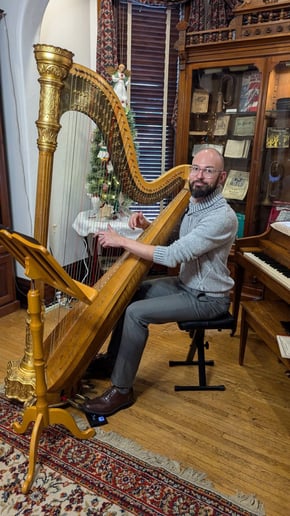 Gallery photo 5 of Josh Haudenschield, Harpist