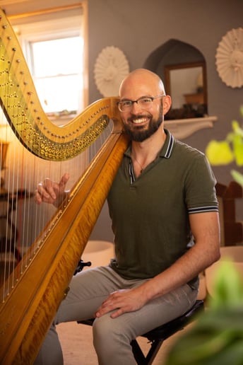 Gallery photo 1 of Josh Haudenschield, Harpist