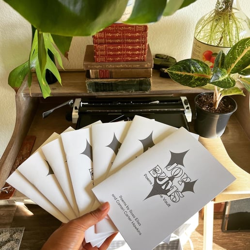 Gallery photo 1 of JoyBums Poetry|  Typewriter Poets