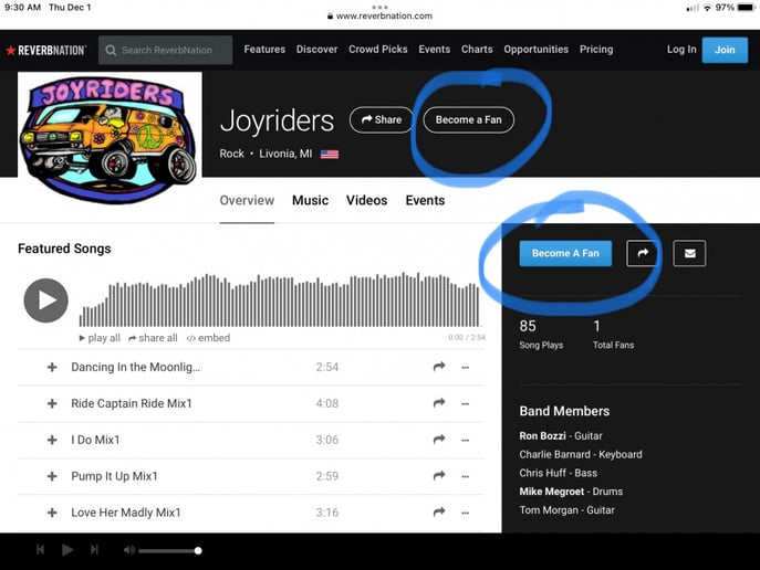 Gallery photo 1 of Joyriders