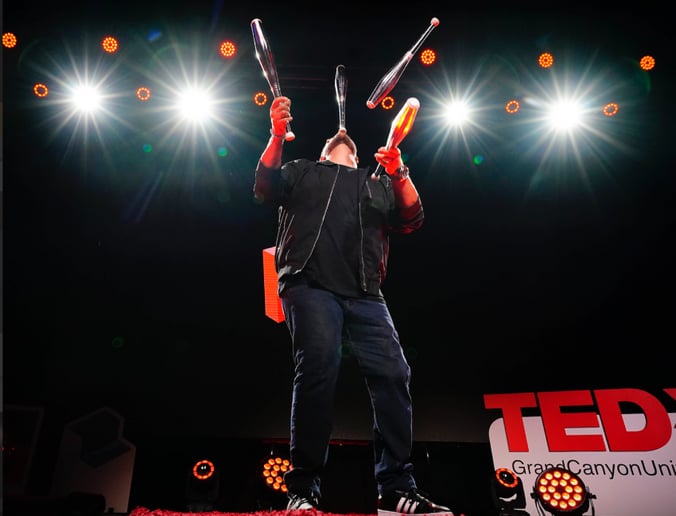 Gallery photo 1 of Cody Byrns – TEDx Speaker | Comedy Magician | Expert Juggler