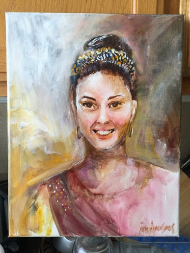 Gallery photo 9 of Jun Jamosmos Live Stage Painter-Artist