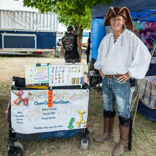 Gallery photo 2 of Chee Chee the Clown