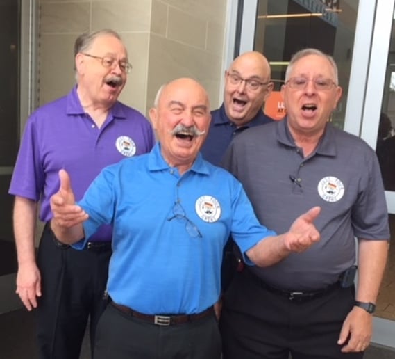 Gallery photo 3 of Just Four Grins Barbershop Quartet
