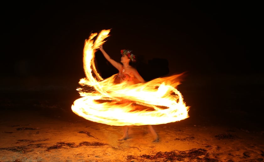 Gallery photo 3 of Kaleikini Fire