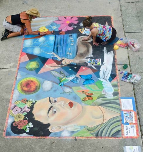 Gallery photo 10 of Katie Bush Chalk Art