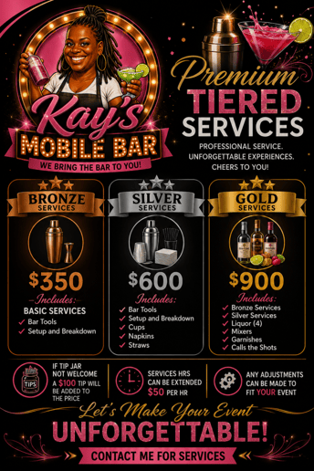 Gallery photo 1 of Kay’s Mobile Bar