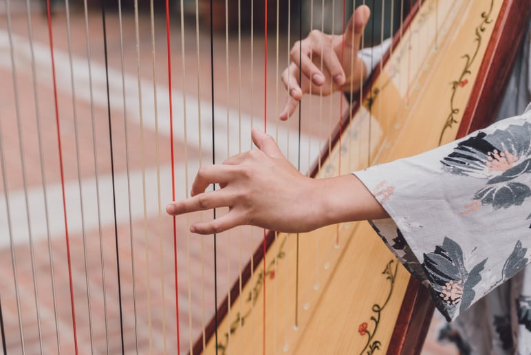 Gallery photo 1 of Tiffany Wu, Harpist