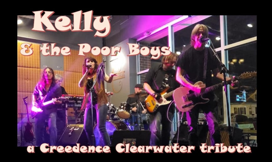Gallery photo 7 of Kelly & the Poor Boys female-fronted CCR
