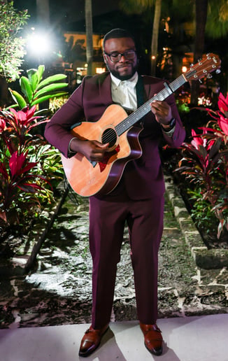 Gallery photo 3 of Rudy Lafrance: Interactive Roaming Wedding Guitarist