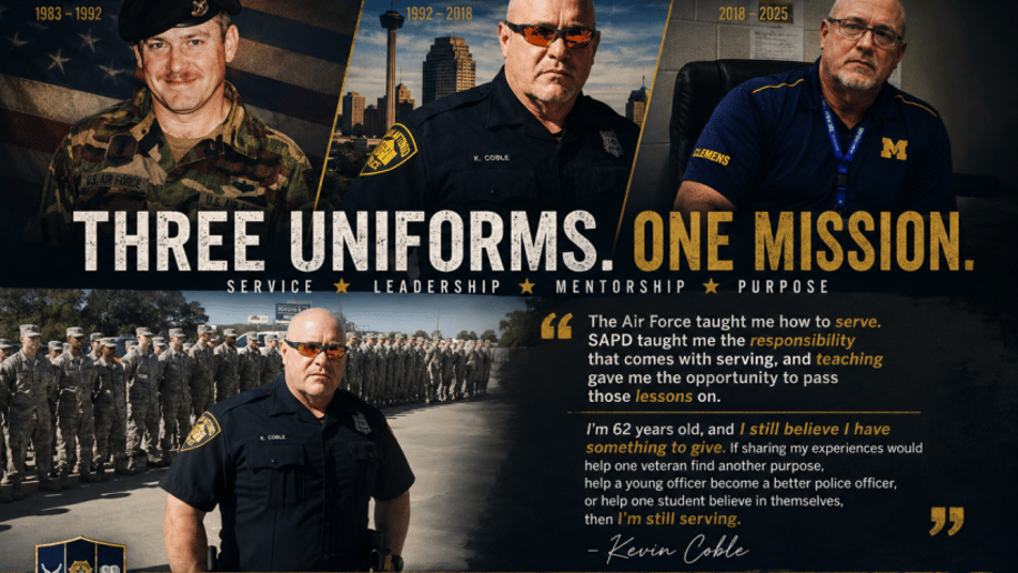 Gallery photo 12 of Kevin Coble"Three Uniforms.One Mission."