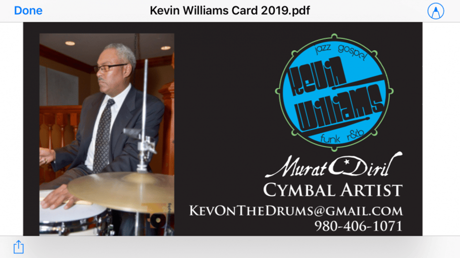 Gallery photo 6 of Kevin Williams Trio